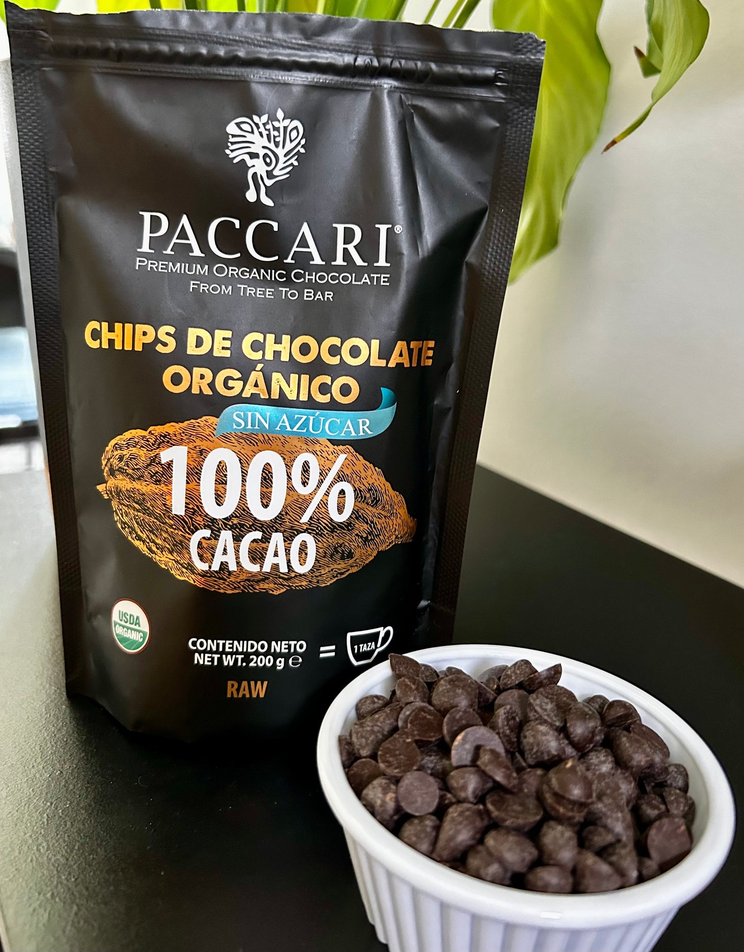 Pacari 100% Cacao Chocolate Chips