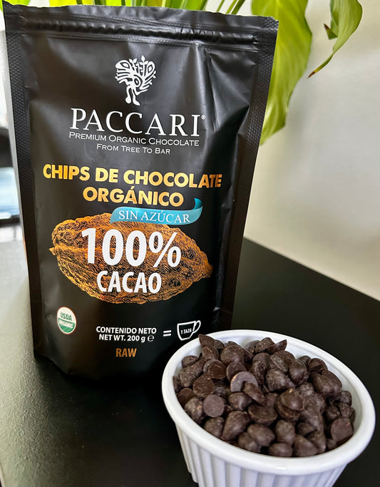 Pacari 100% Cacao Chocolate Chips