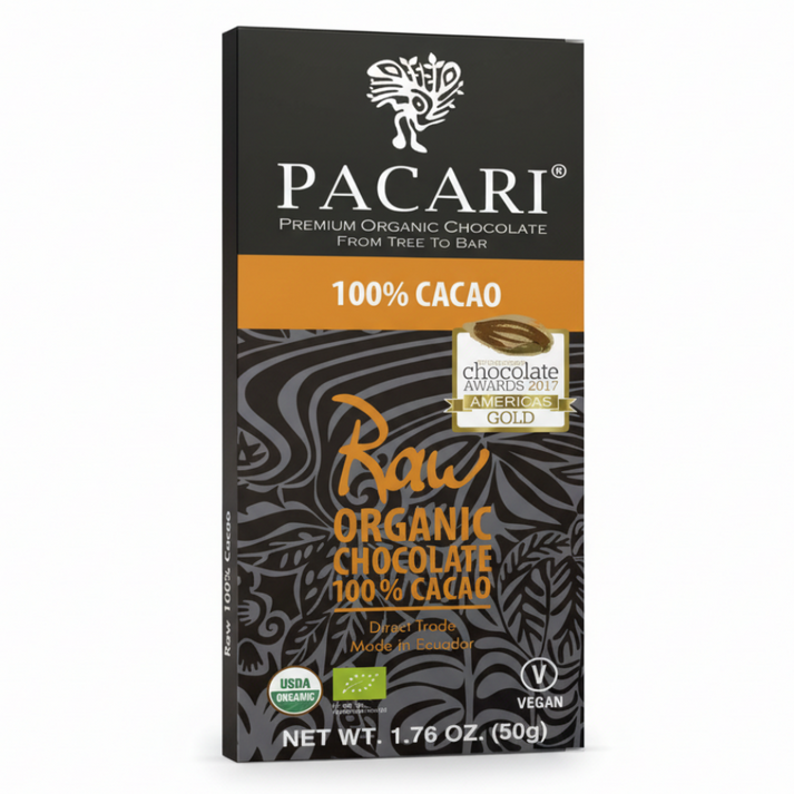 Pacari Raw 100% Organic Chocolate Bar – Southern Sun Life